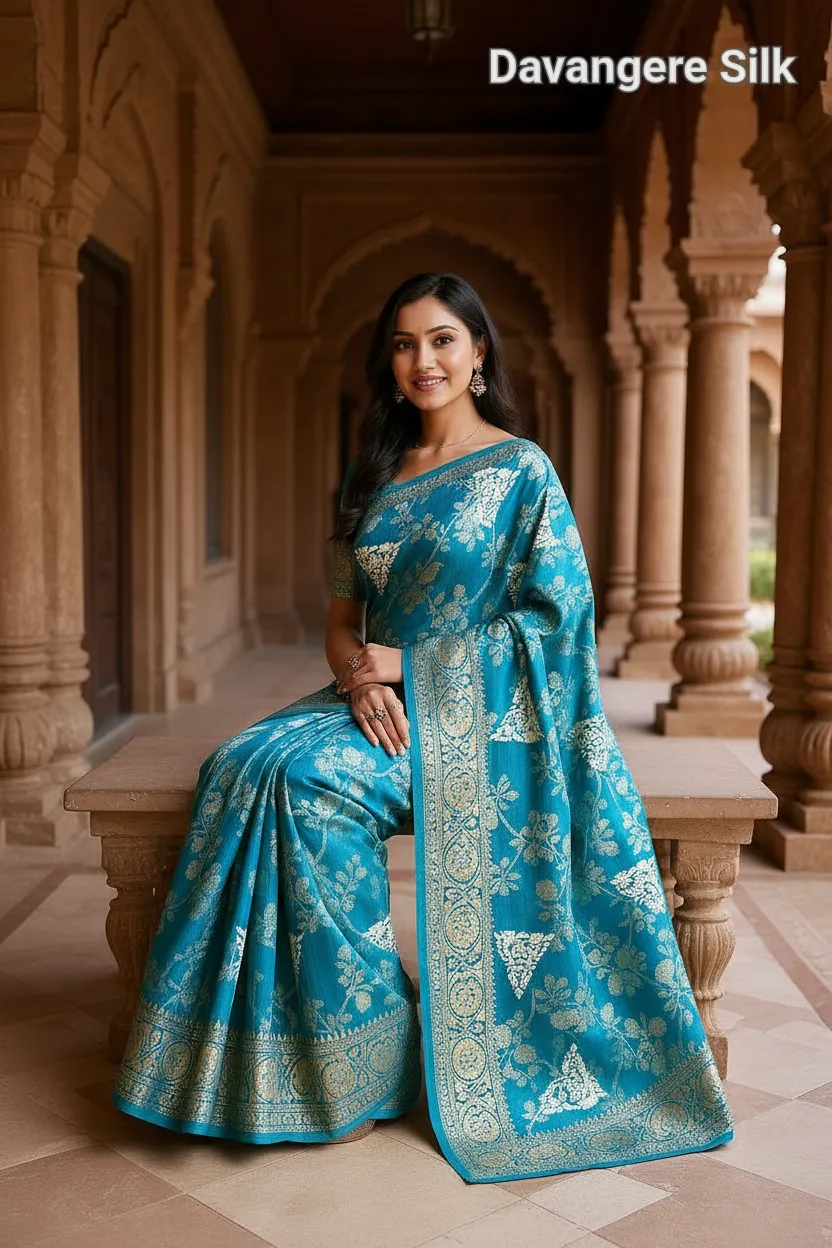 Soft Zari Silk view 4