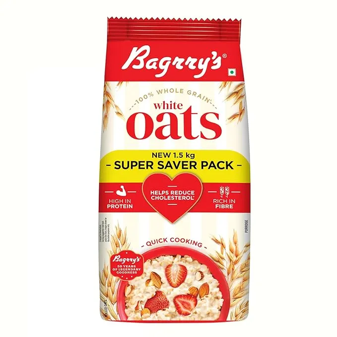 Bagrrys White Oats 1.2 Kg