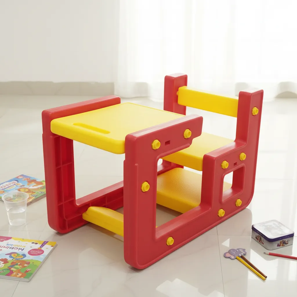 Kids Single Seater Desk Bench