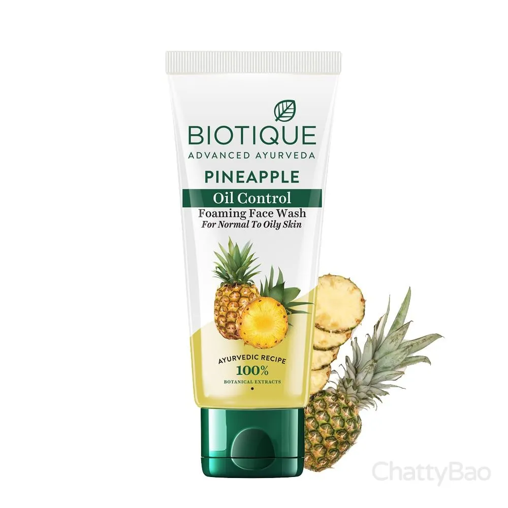 Biotique Pineapple Oil Control Foaming Face Wash 50 ml