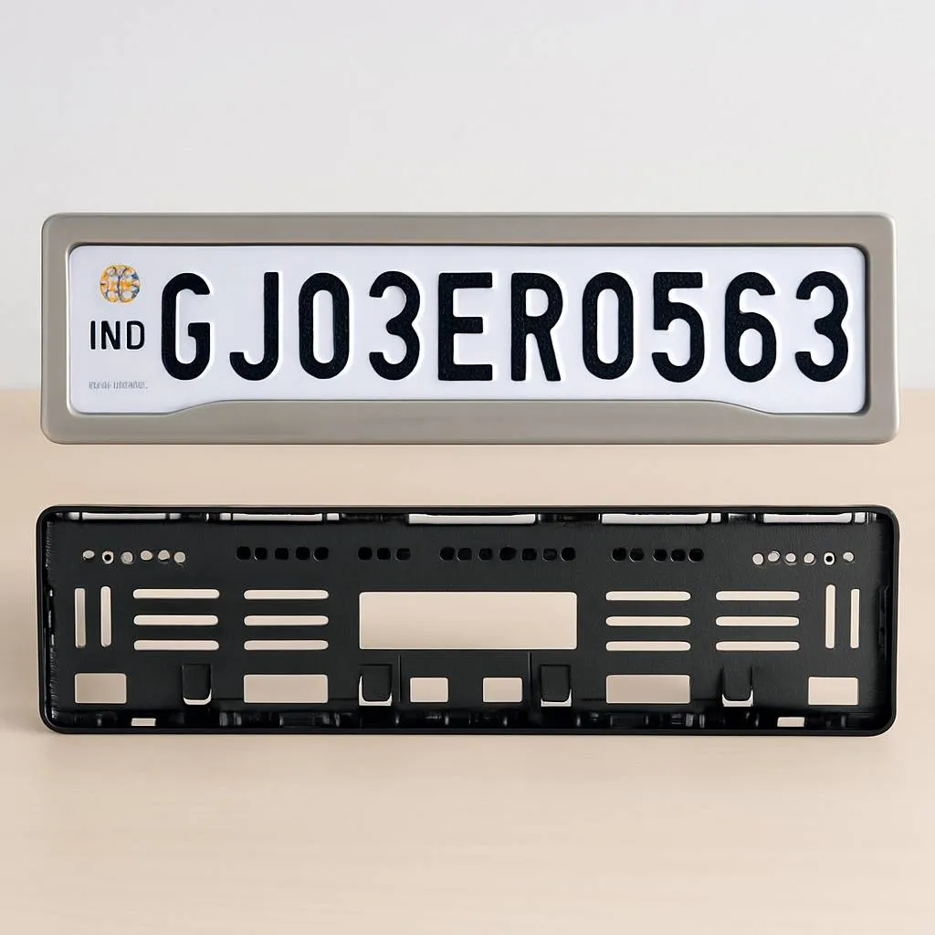 Chrome License Plate Frame