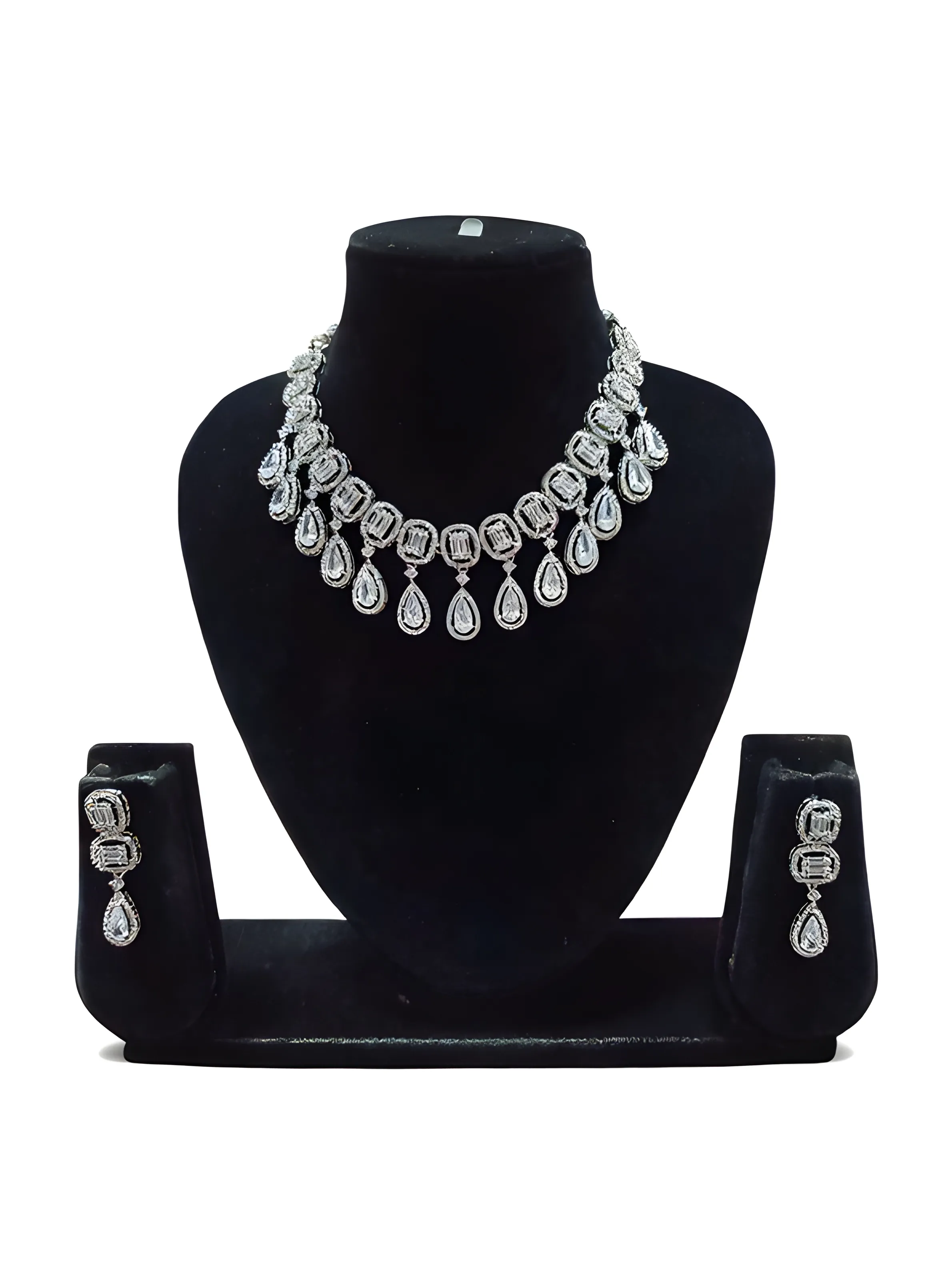 American Diamond Necklace Set