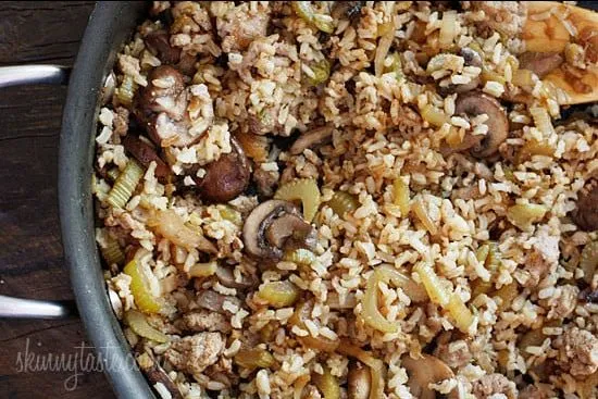 Chicken Salami Brown Rice