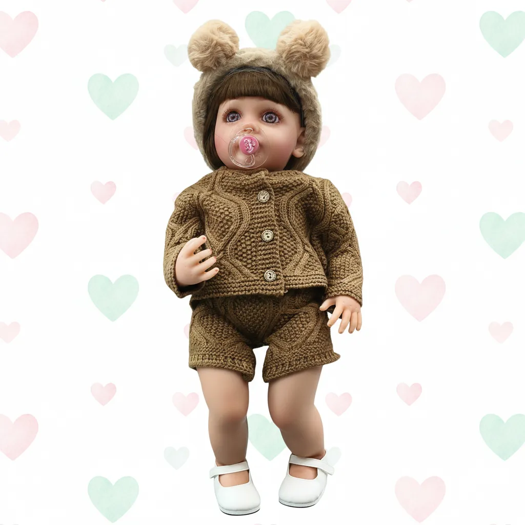 Doll with Knit Outfit view 4
