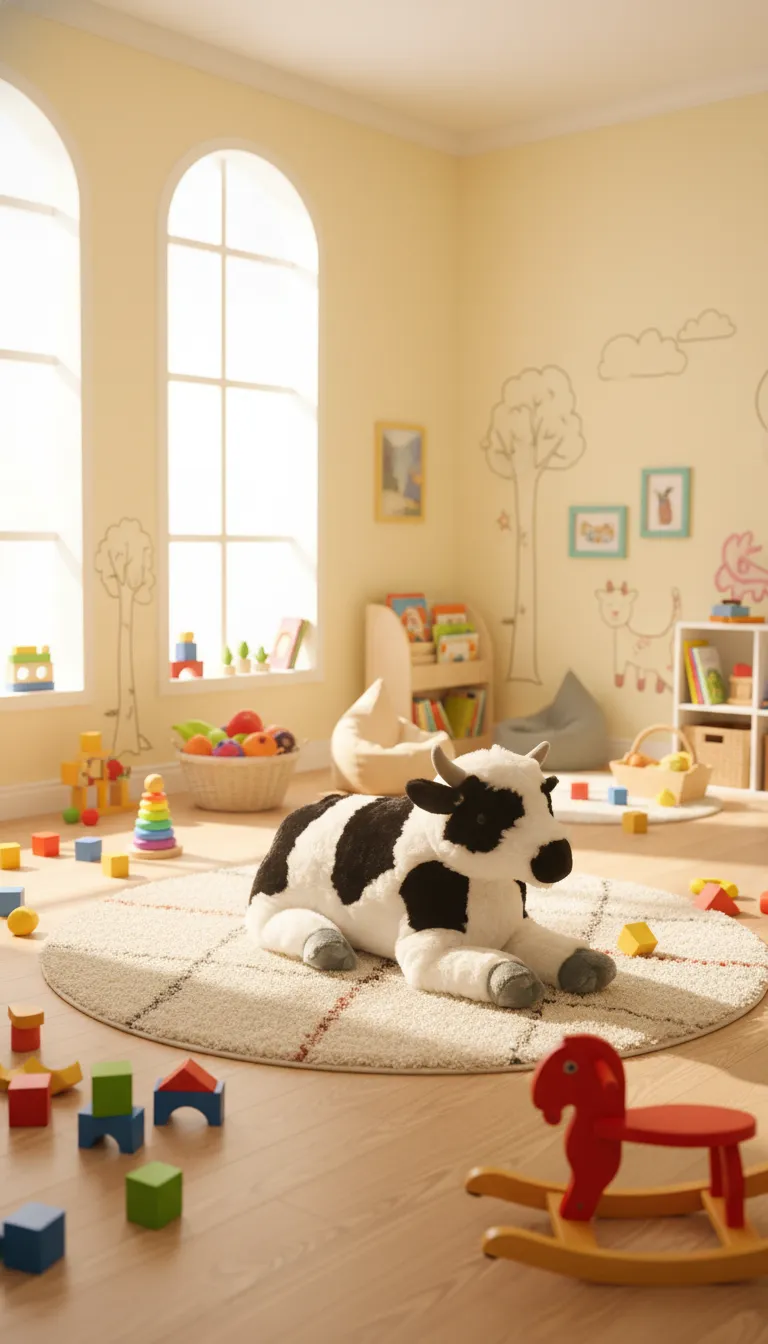 Plush Cow Toy Wild Republic 14 view 3