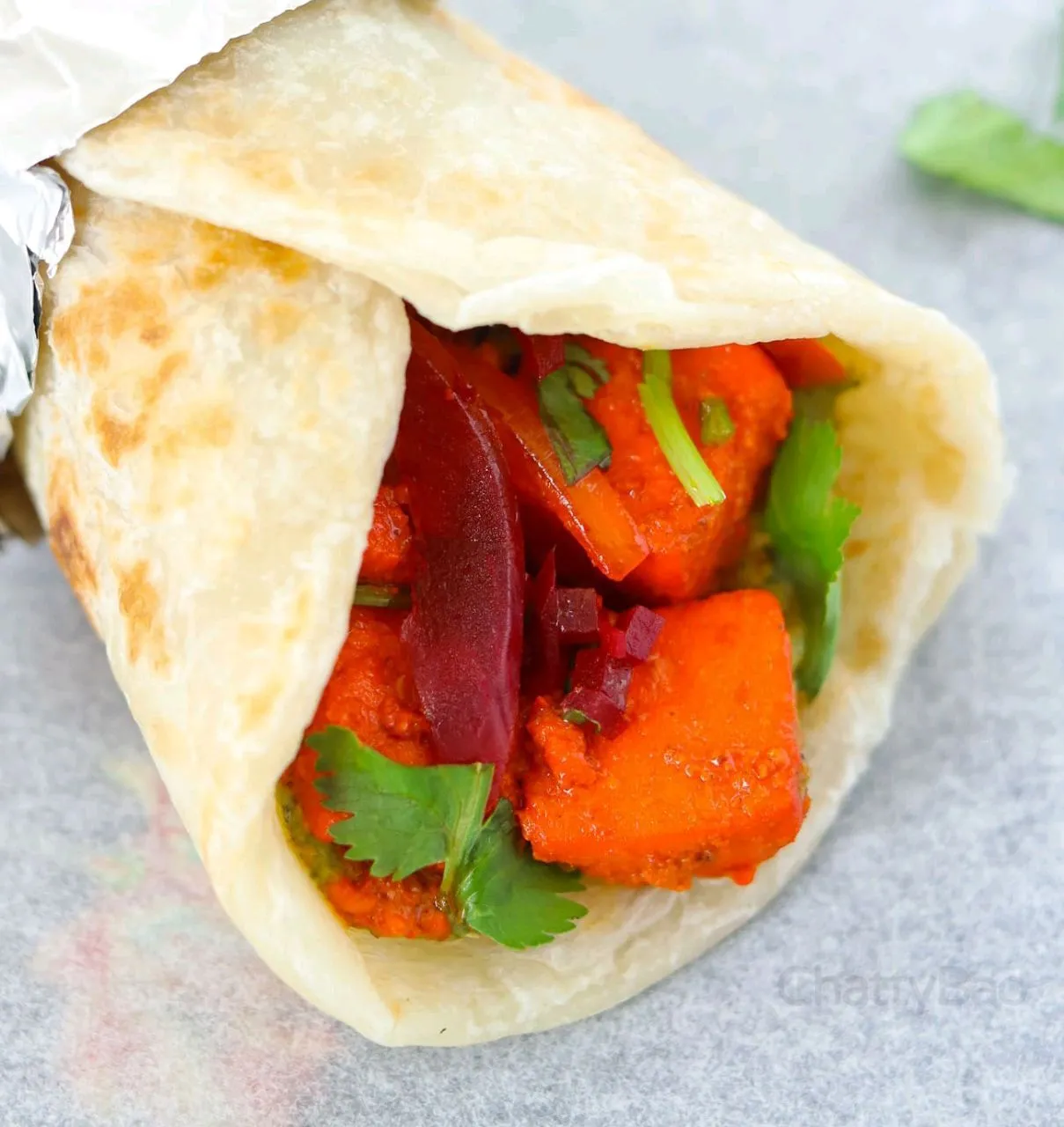 Paneer Tikka Roll