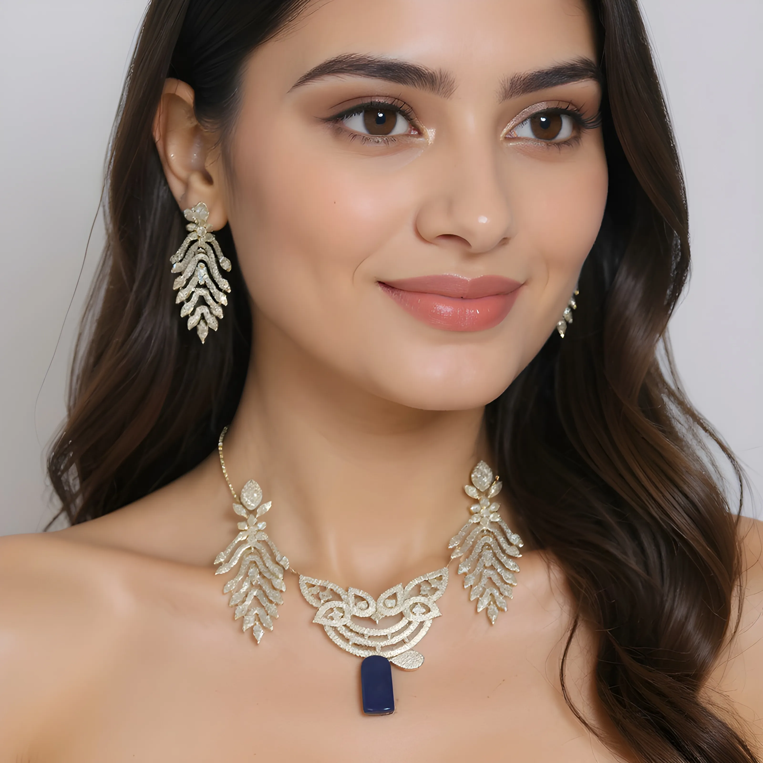 Diamond Necklace Set