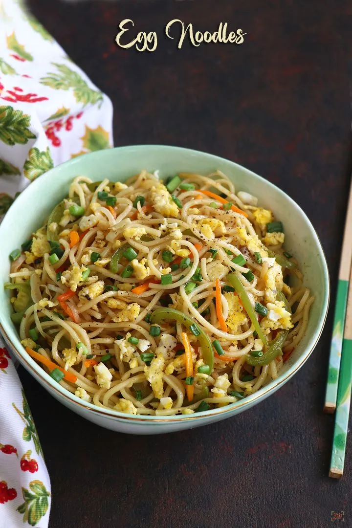 Hakka Noodles Egg