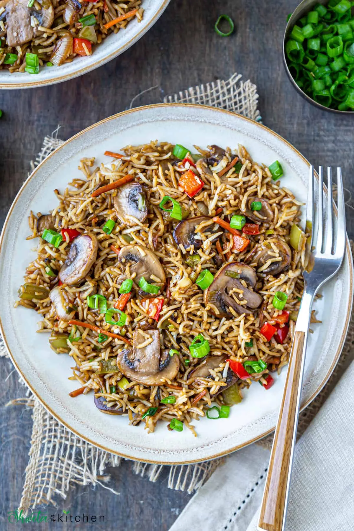 Mashroom Fried Rice