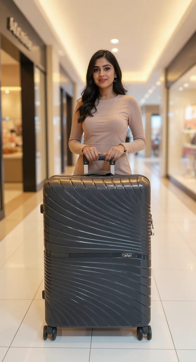 Safari Large SIZE Suitcase 78 CM WITH 5 YEARS REPLACEMENT GUARANTEE