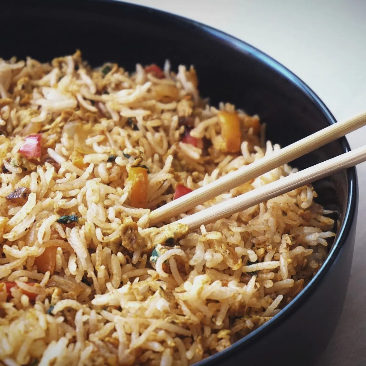 2 Egg Bhurji Brown Rice