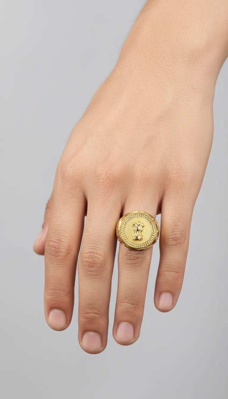 Gold Jewelry Pin