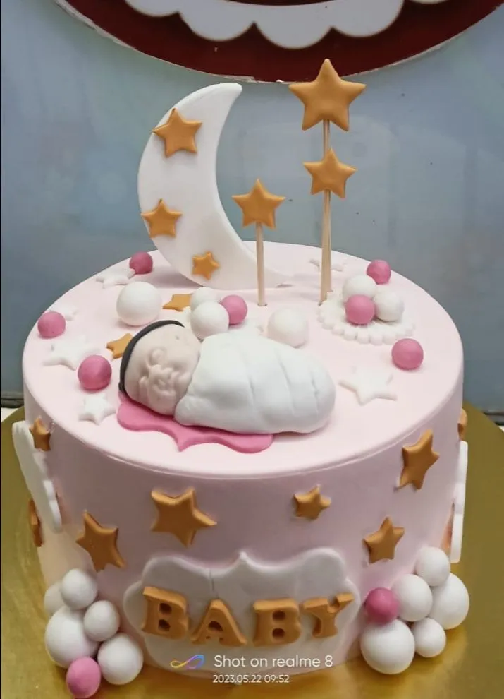 Baby Shower Themed Cake