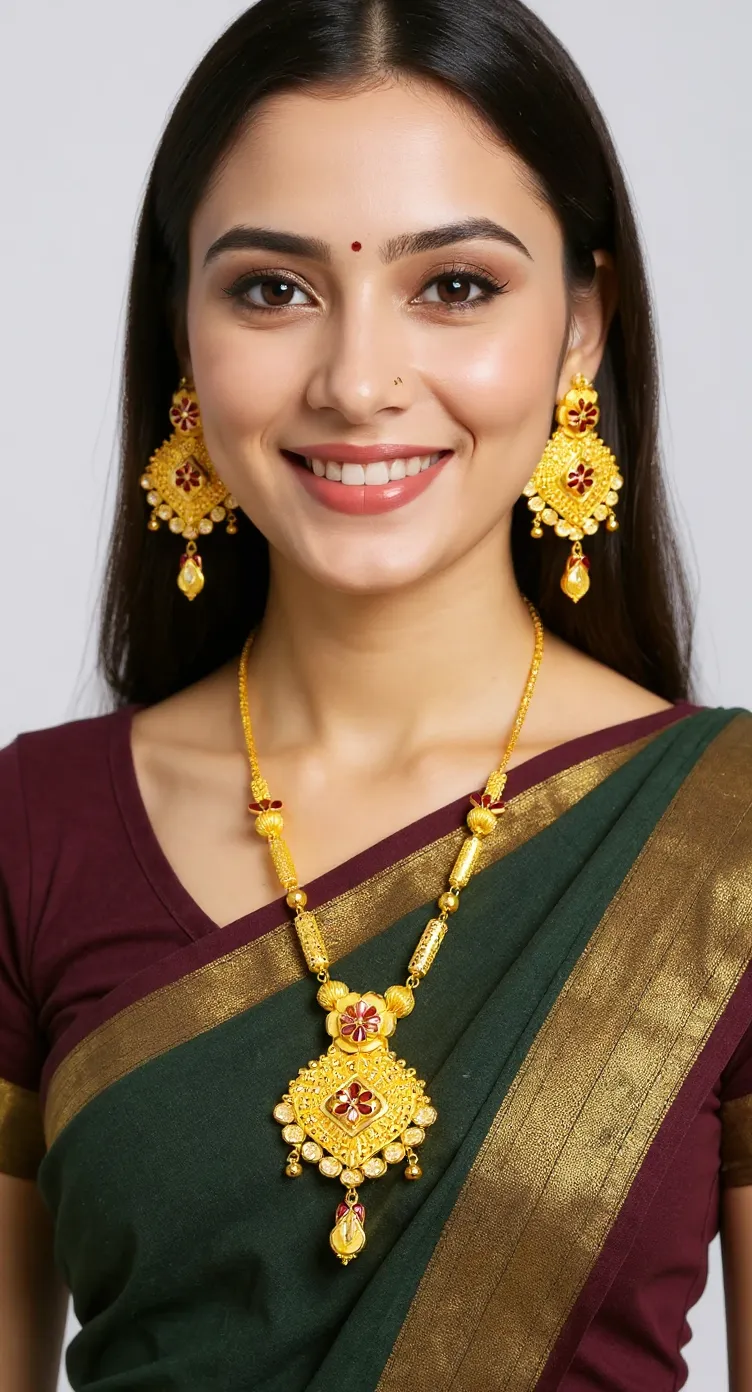 Gold Pendant Necklace