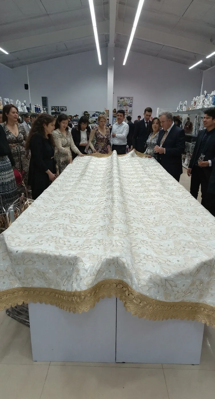 Embroidered Table Cloth