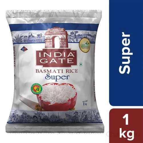 India Gate Basmati Rice - Super 1 Kg