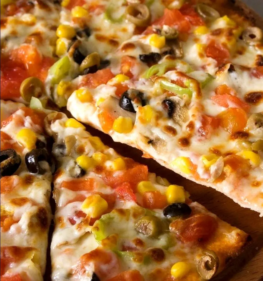 Corn Chicken Pizza