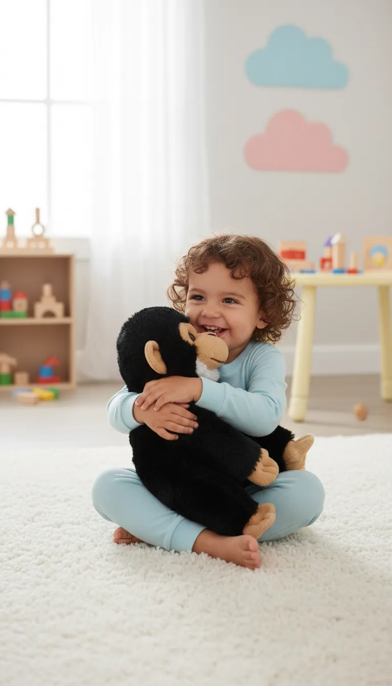 Cuddlekins Chimpanzee Stuffed Animal 12" view 4