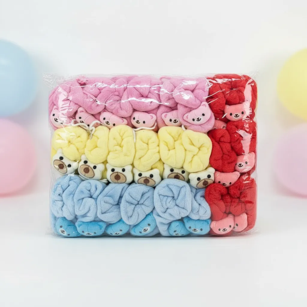 Colorful Plush Bear Blankets