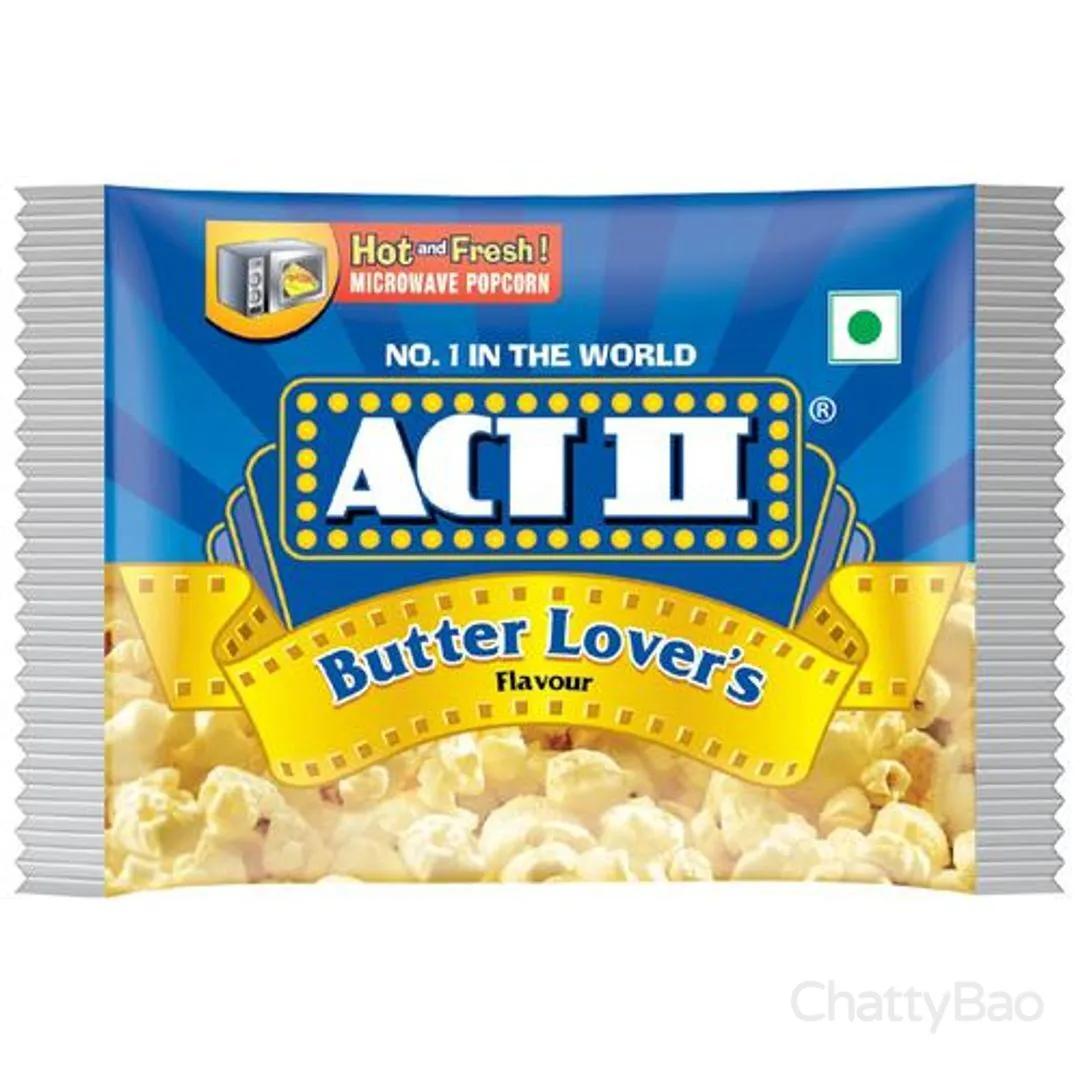 Act II Microwave Popcorn - Butter Lover's 33 g