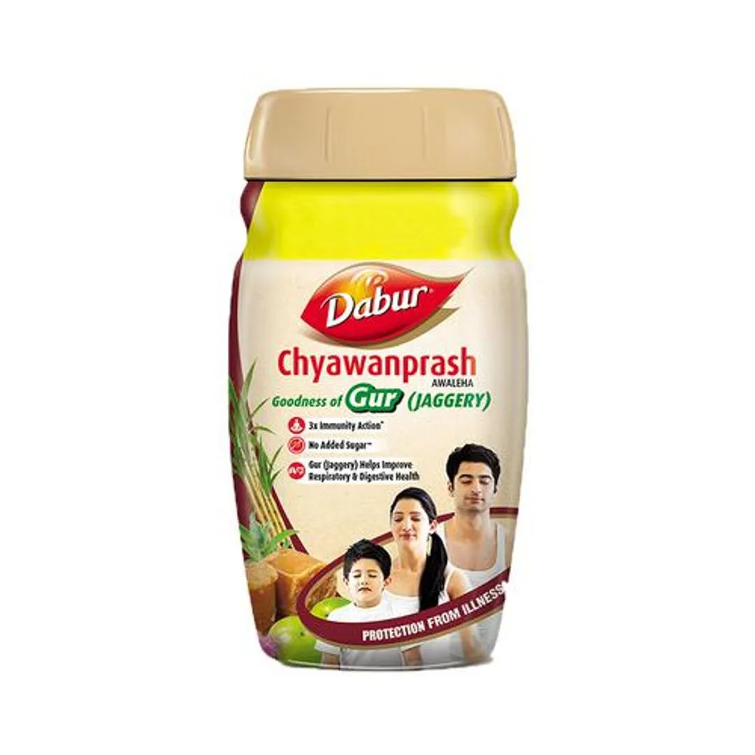 Dabur Chyawanprash (Gur/Jaggery) 3X Immunity Action 900 g