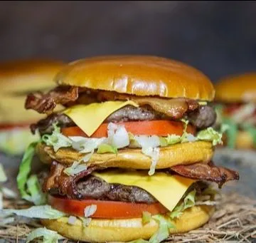 Double Trouble Aloo Tikki Burger