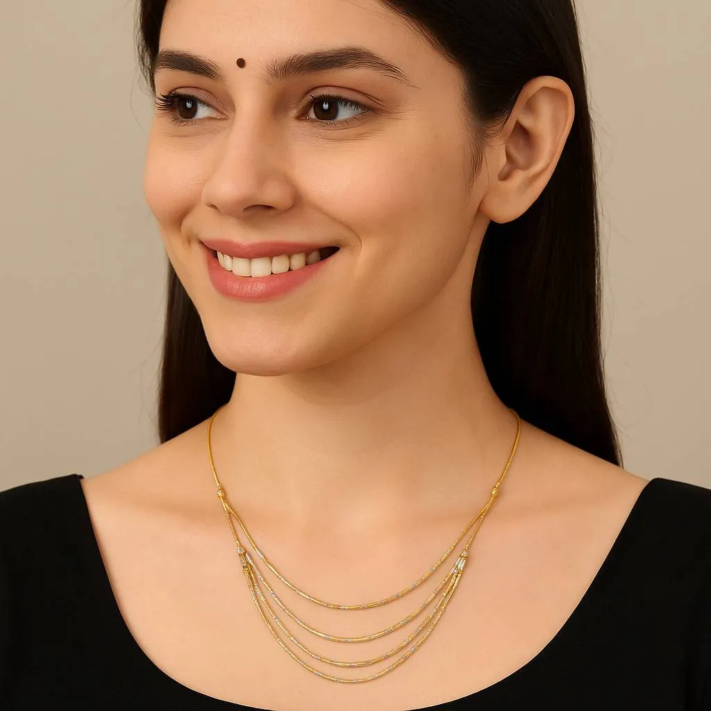 Layered Gold Necklace