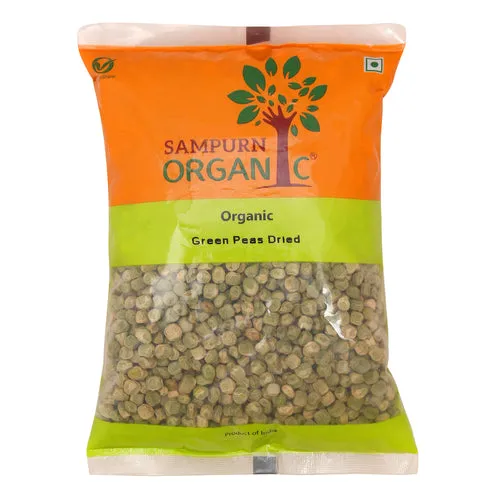 Sampurn Organic Green Peas Dried 500 g