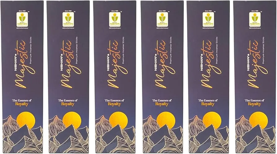 Nishans Majestic Premium Incense Sticks 100gm
