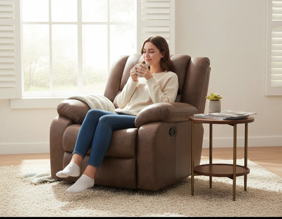 Leather Recliner Chair