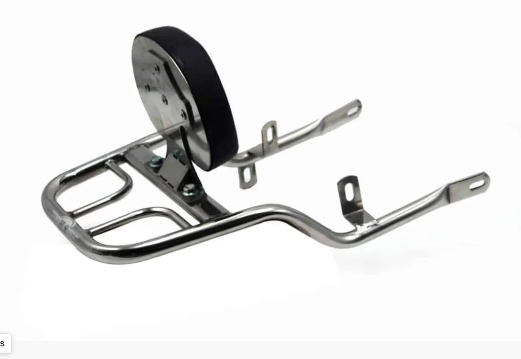 Bs auto  HONDA HINESS PIPE BACK REST IN STAINLESS STEEL