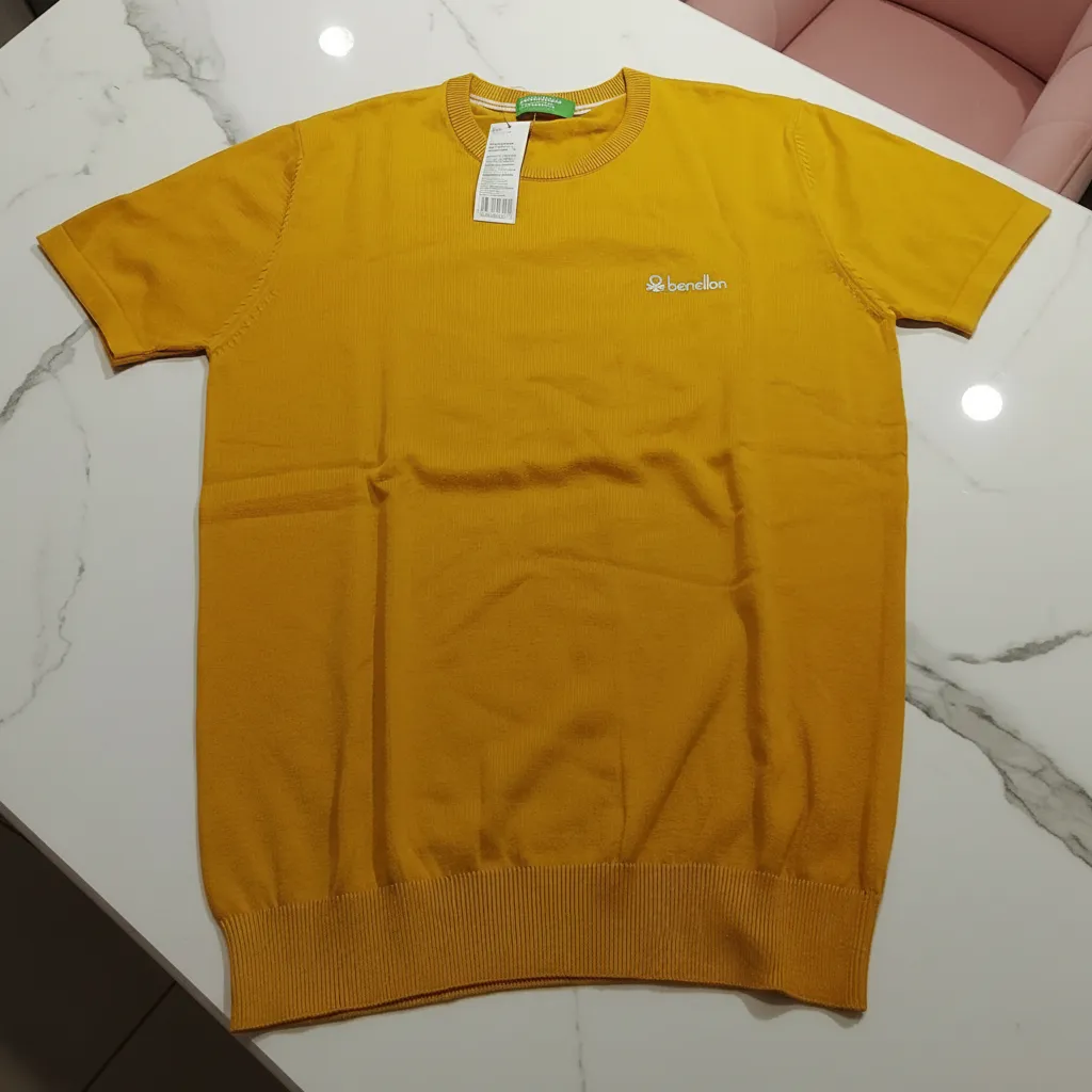 Benetton Yellow T-Shirt