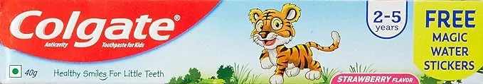 Colgate Kids Toothpaste for 2-5 Years - Strawberry 40 g