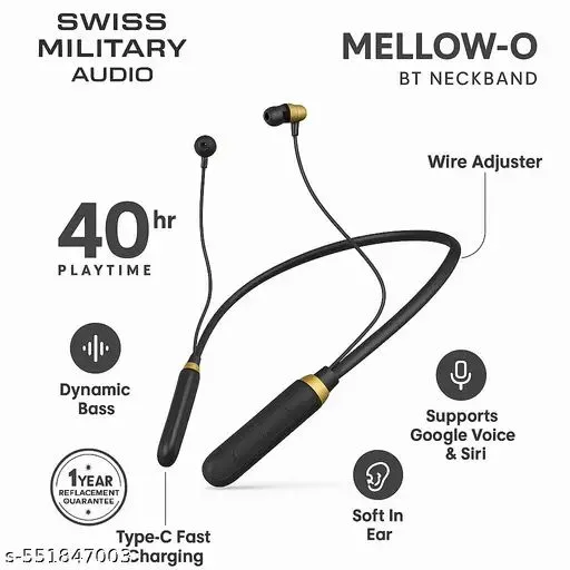 Swiss Military Mellow-O BT Neckband