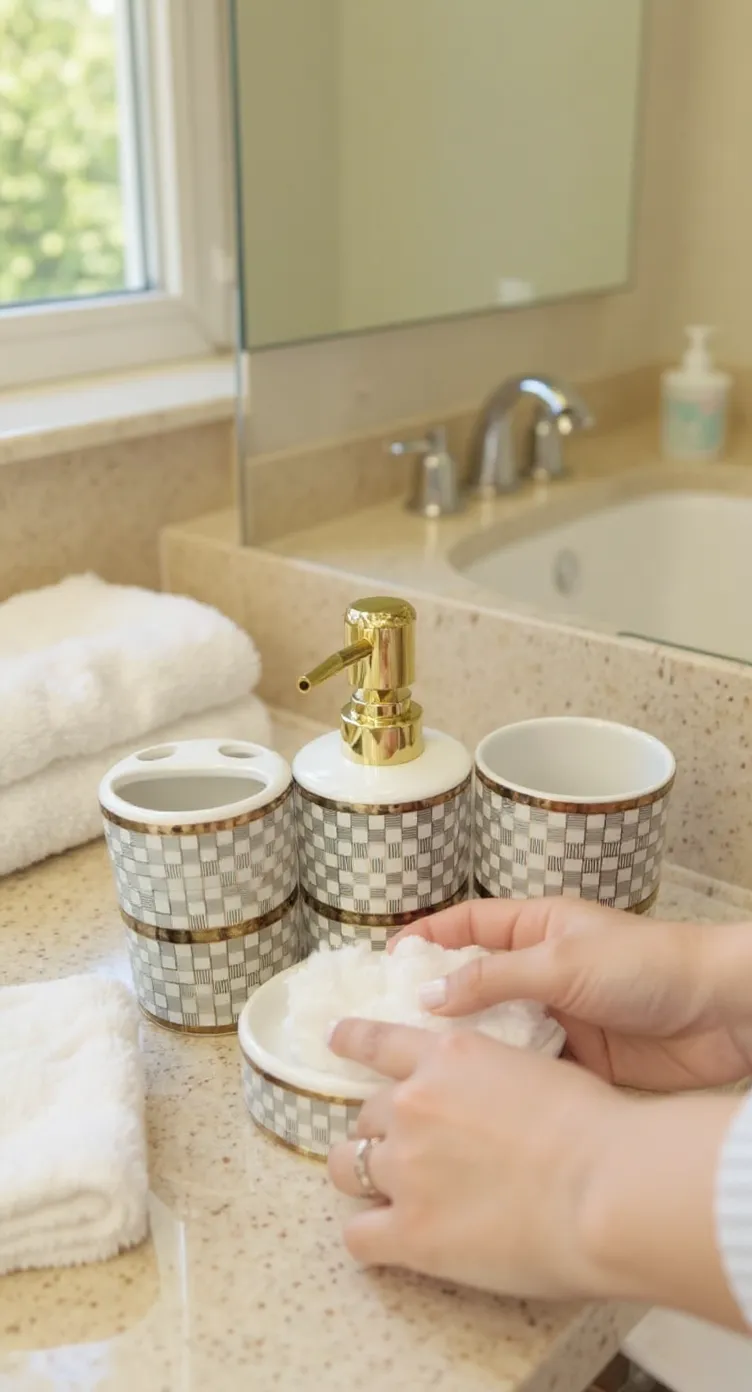 Ceramic Bathroom Set