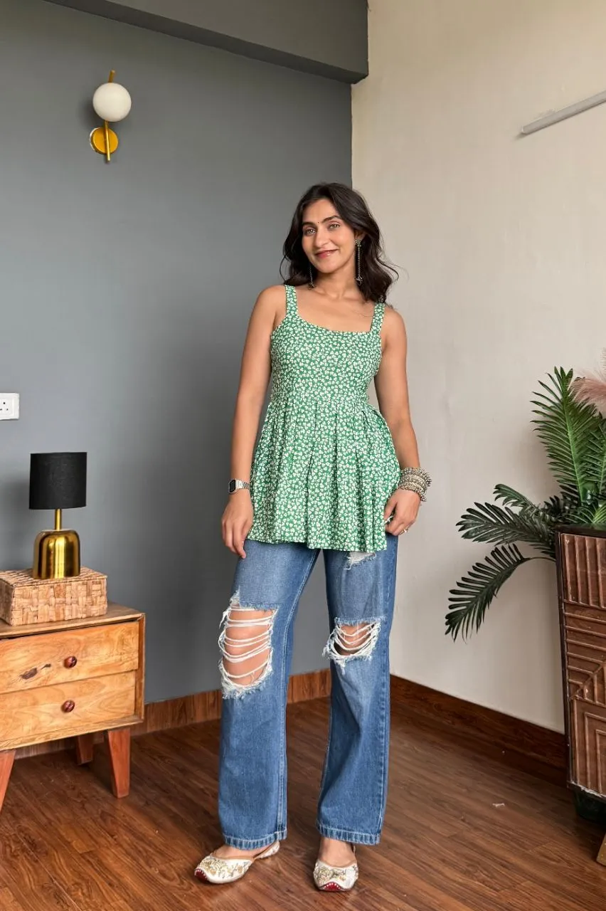 Peplum Kurti view 2