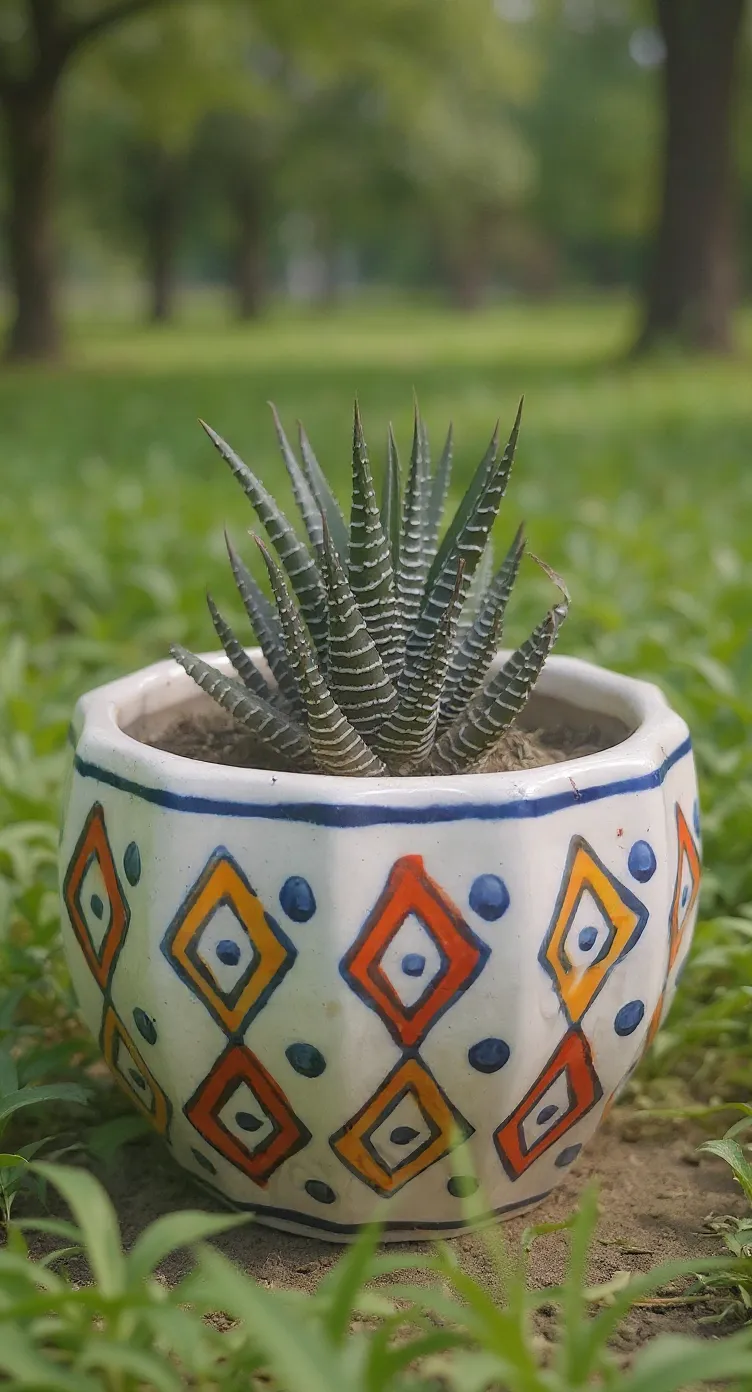 Cacgus~Zebra Haworthia