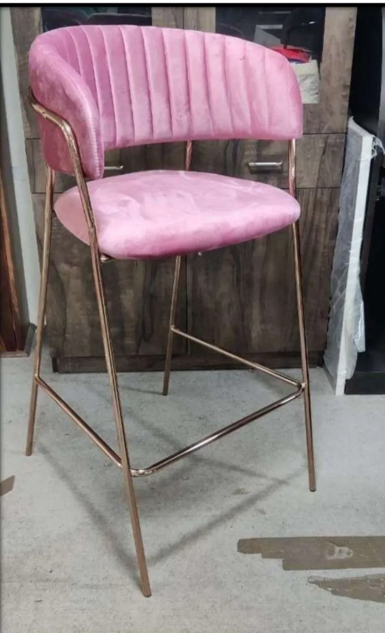 Velvet Bar Chair