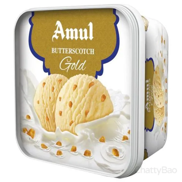 Amul Butterscotch Gold Cream 1 L
