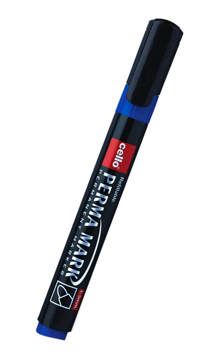 Cello Perma Mark Permanent Marker Blue