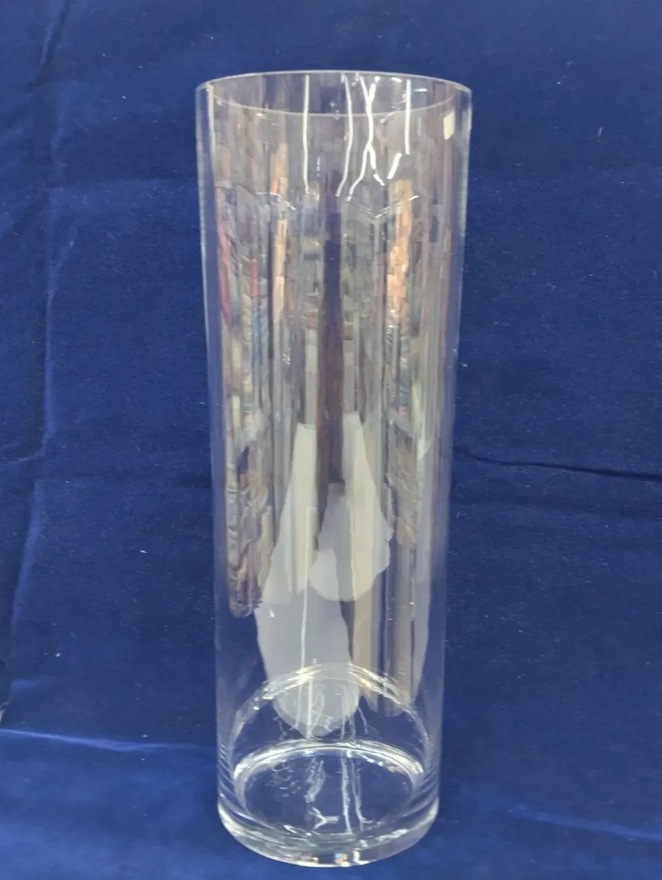 Glass Flower Vase 50 Cms.