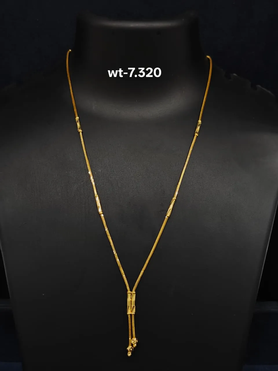 Gold Tassel Necklace