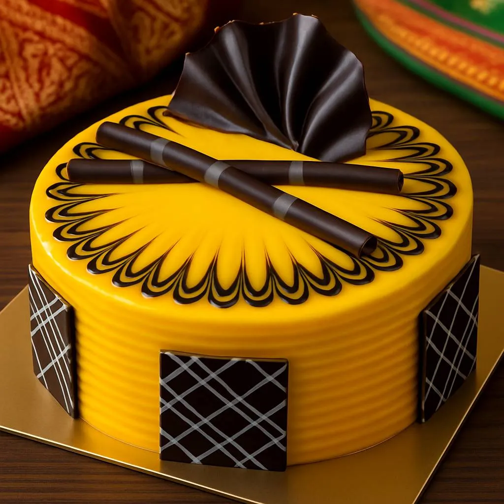 Sunshine Mango Delight Cake