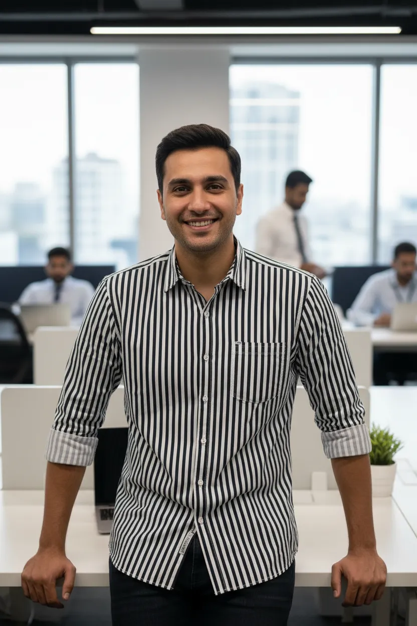 Striped Cotton Shirt