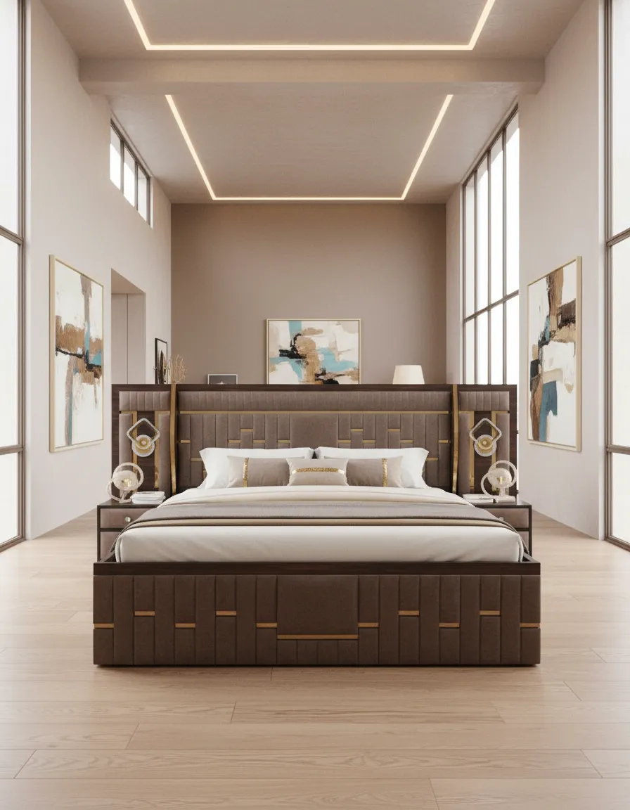 Luxury Upholstered Bed