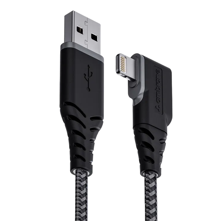 Ambrane 1.25 m L Shape Lightning Cable
