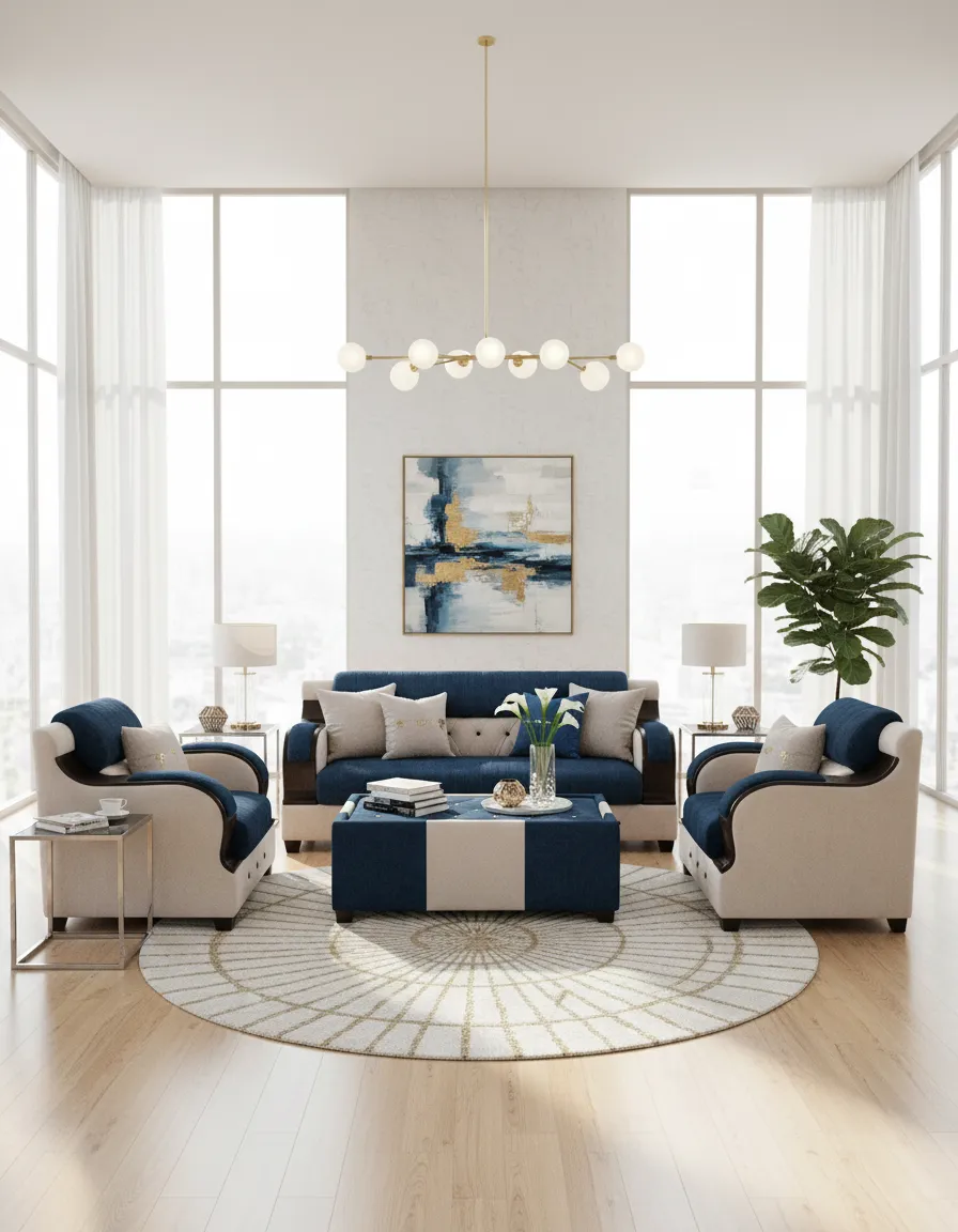 Contemporary Sofa Set
