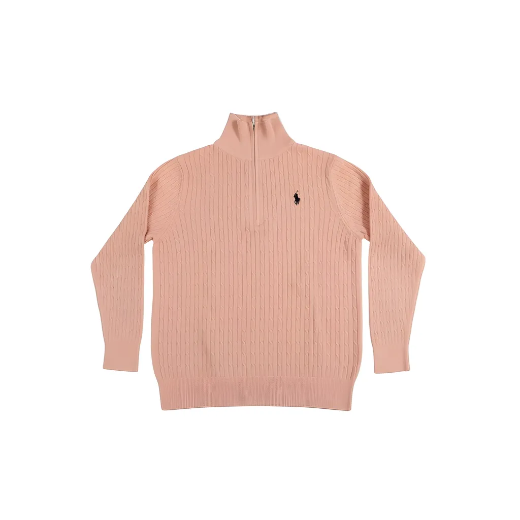 T@ha Mirror Story Polo Zip Sweater948