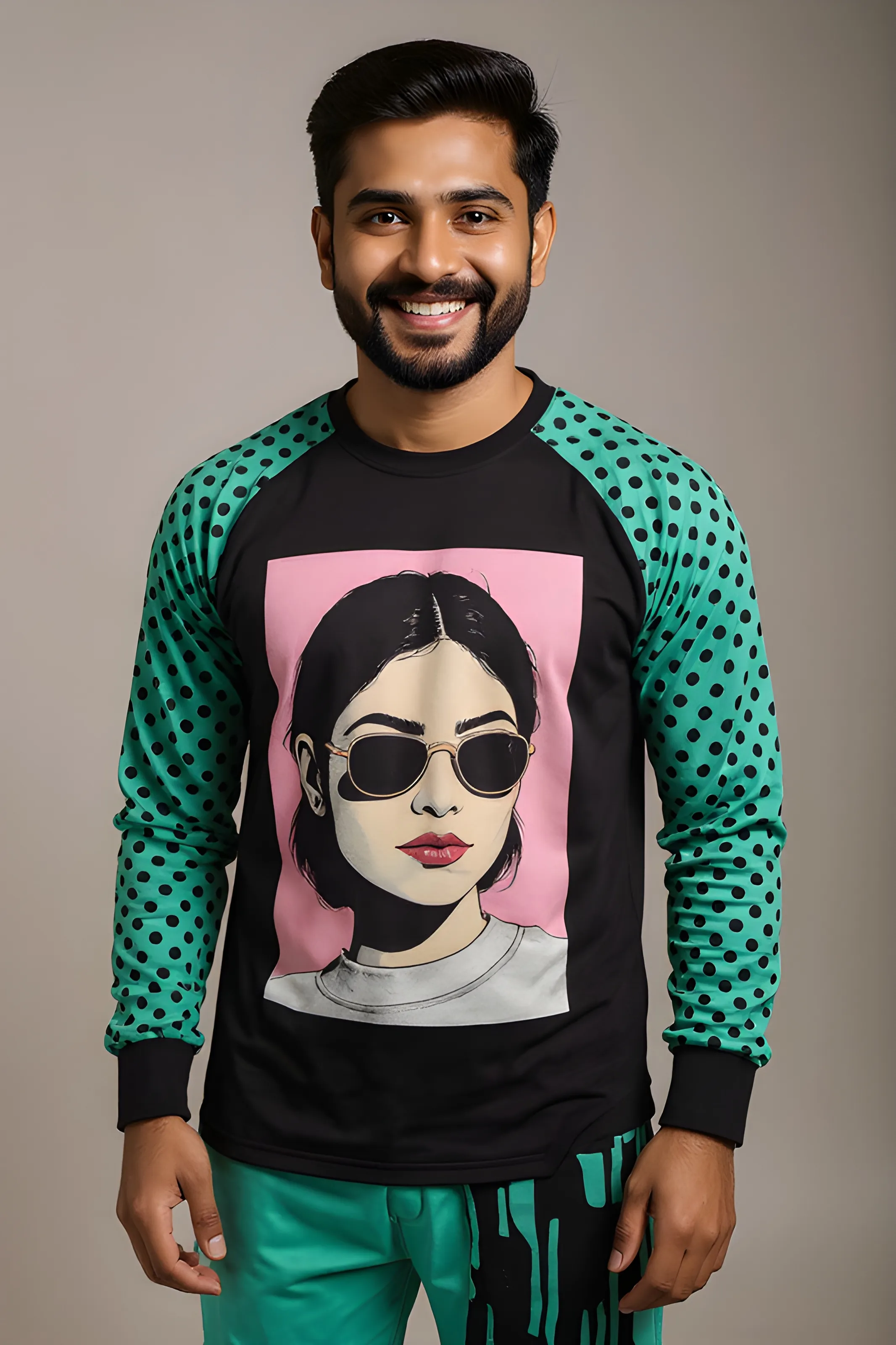 Pop Art Tunic and Pants Set