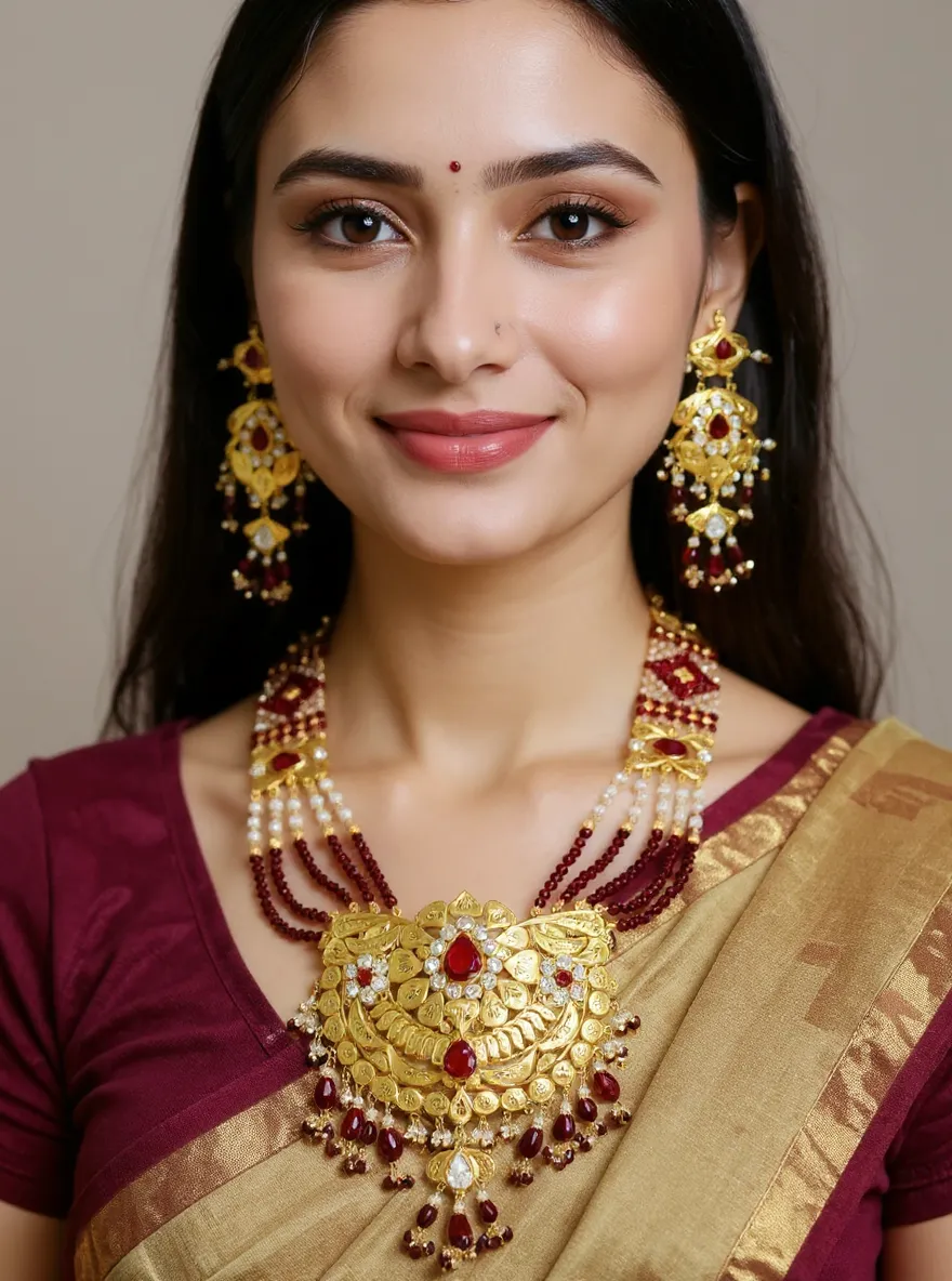 Traditional Gold Jodhpuri Set